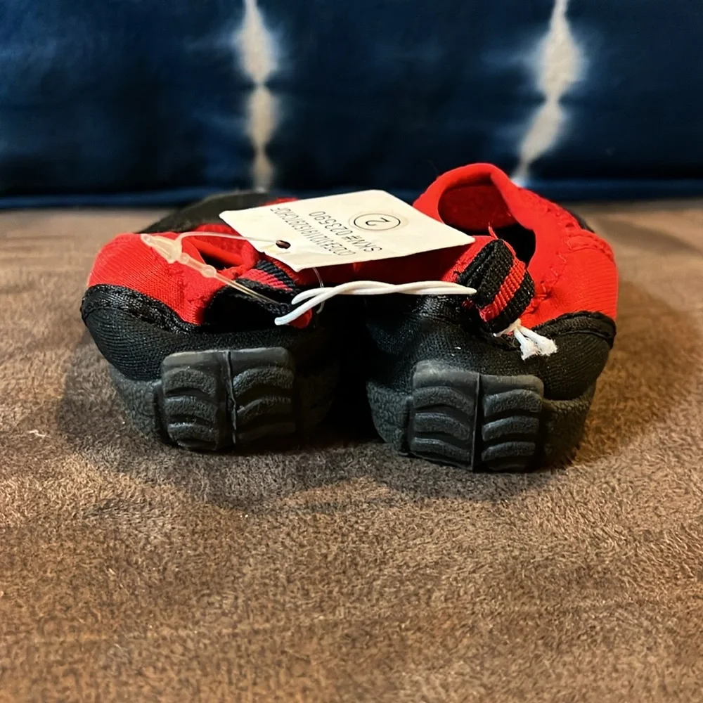 Koala Kids Water Beach Pool Shoes Sneakers new red Baby Infant Boys Girls Size 2